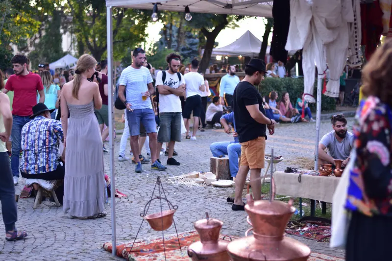 Atmosferă de festival în jurul meșterilor
