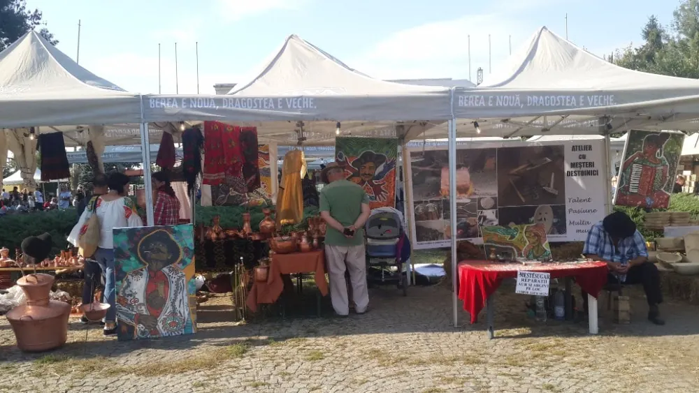 Corturile atelierului la Balkanik Festival 2017